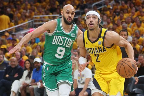 PACERS at CELTICS .